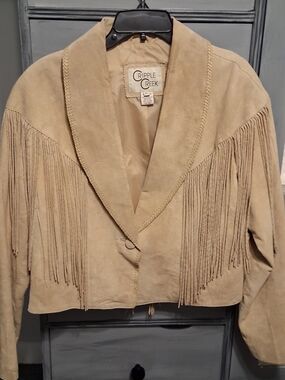 Cripple Creek Fringed Leather Jacket